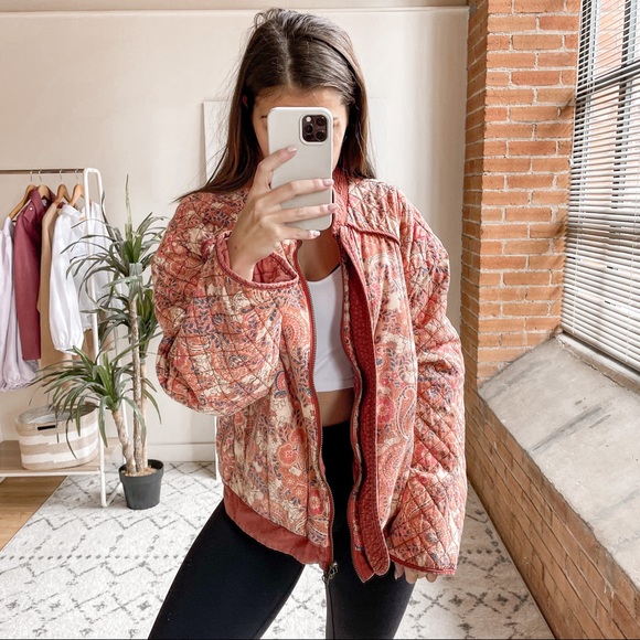 Escape Dolman Reversible Jacket Rust 